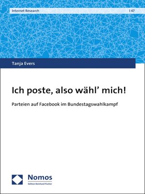 cover image of Ich poste, also wähl' mich!